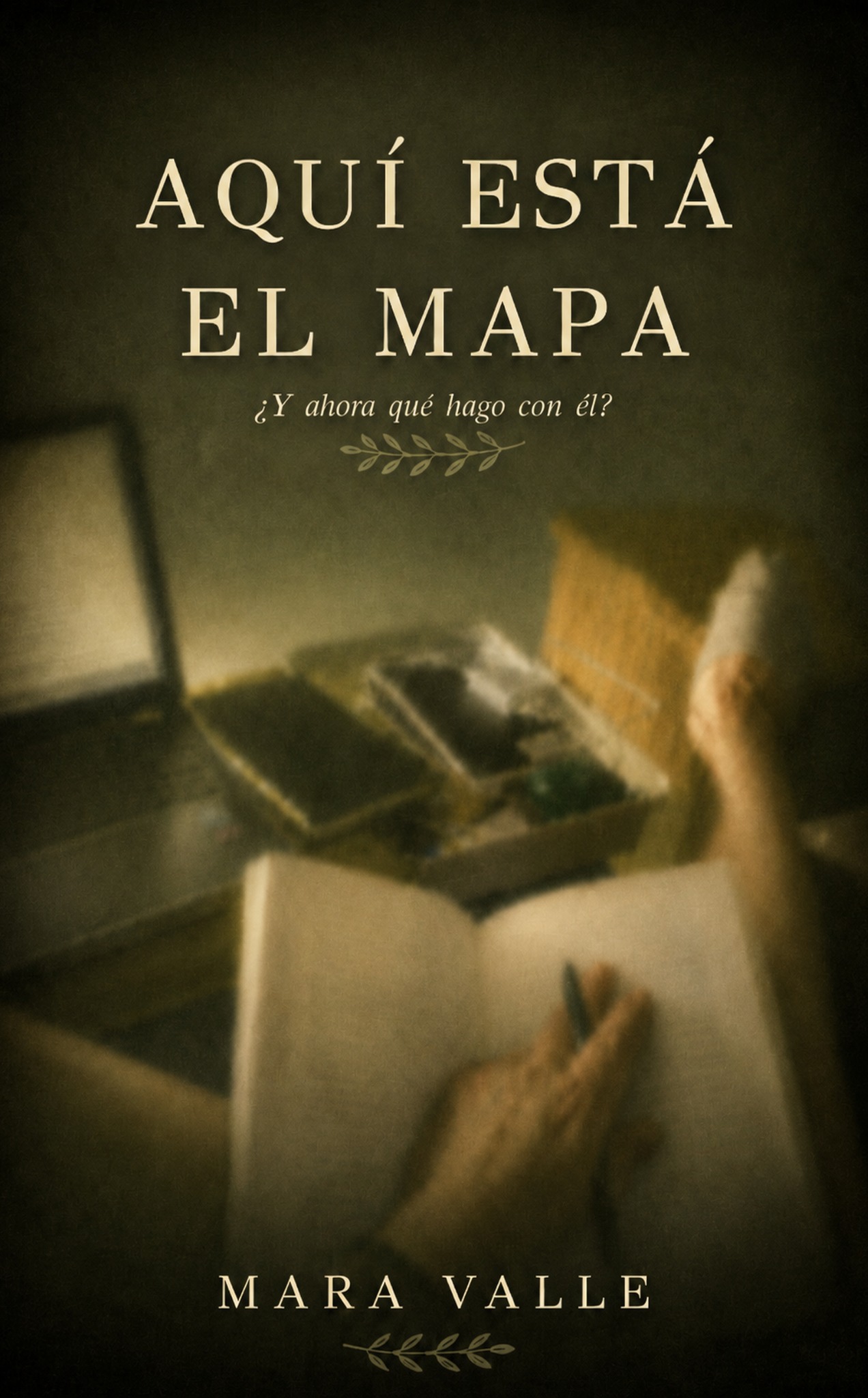 Portada de Aquí está el mapa, de Mara Valle