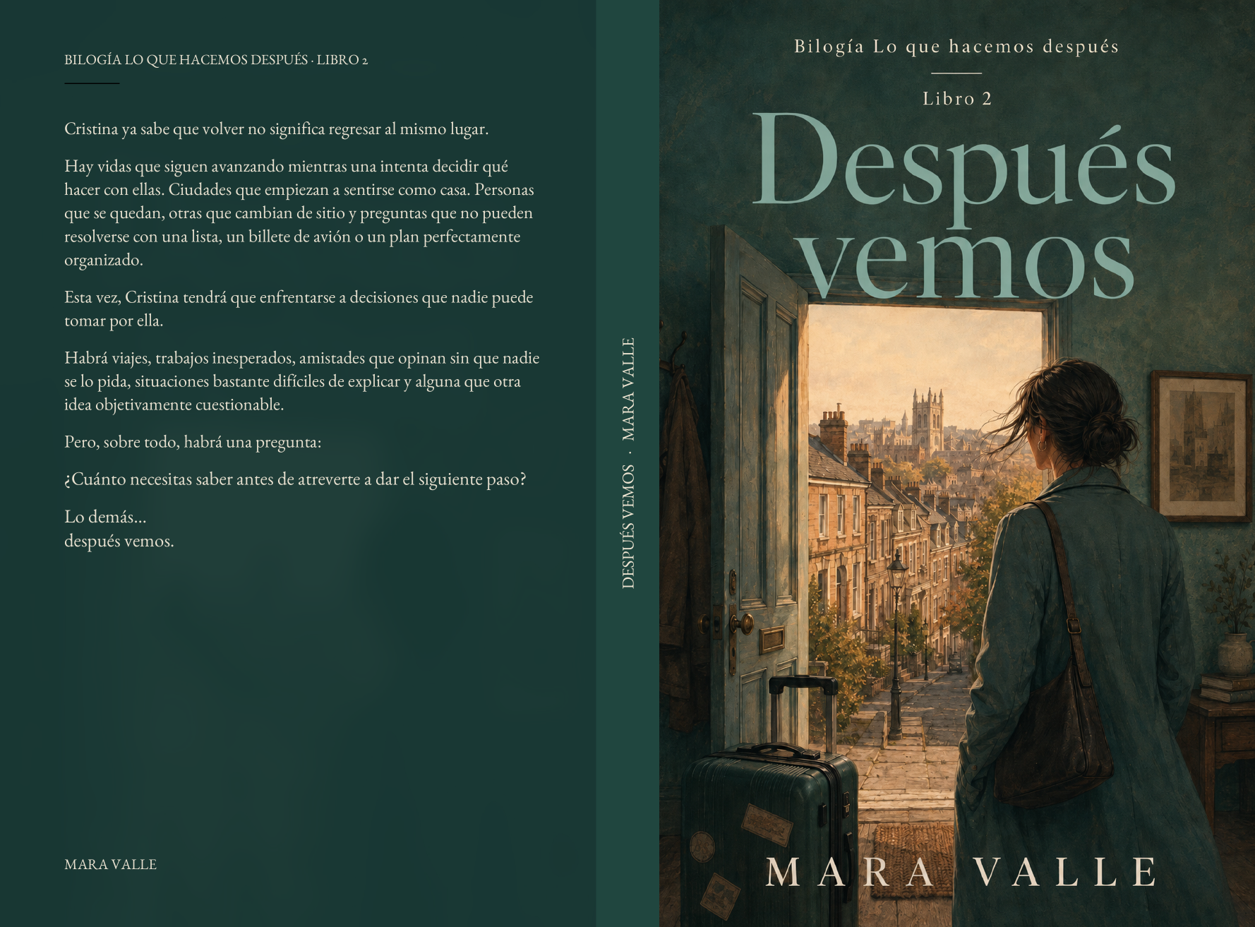 Portada de Después vemos, de Mara Valle