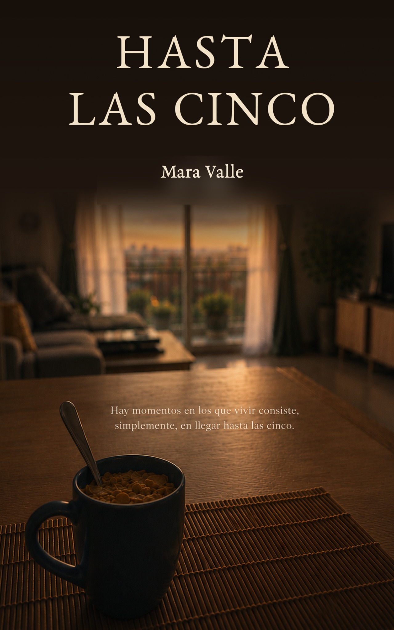 Portada de Hasta las cinco, de Mara Valle