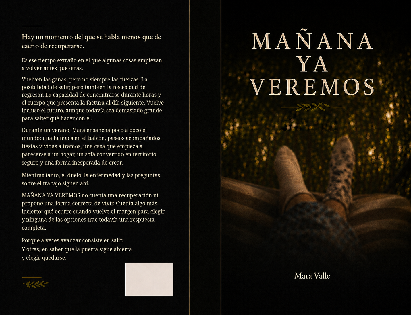 Portada de Mañana ya veremos, de Mara Valle